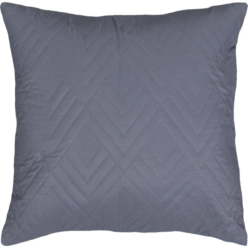 Gavlpude 80x80 cm 2-sidet mørkegrå/lysegrå