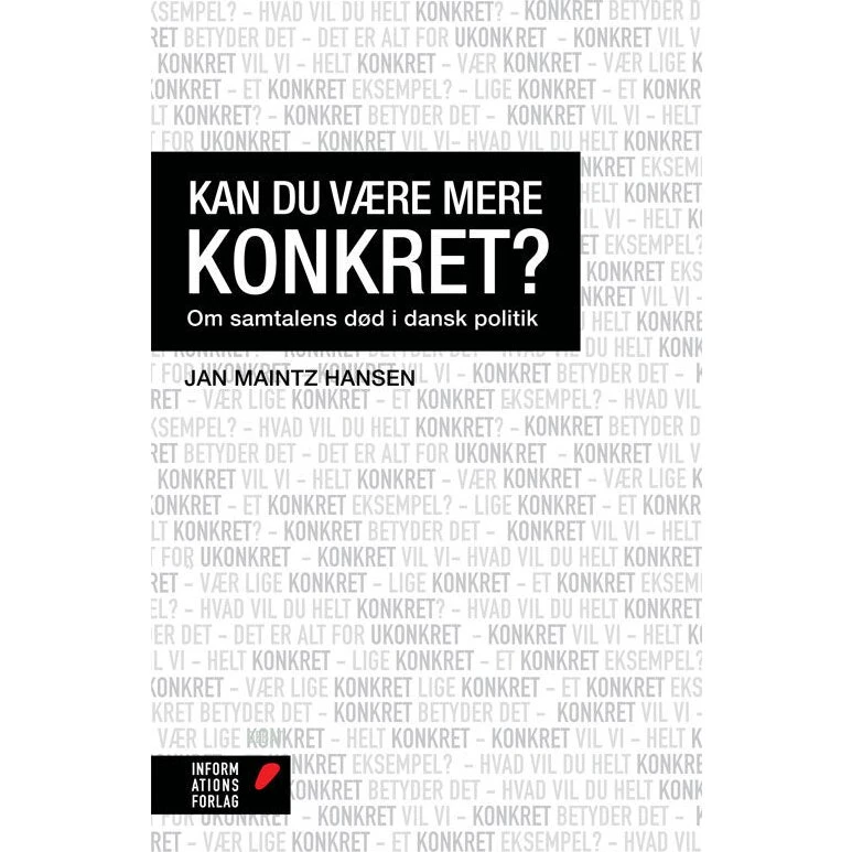 Kan du være mere konkret? - Jan Maintz Hansen