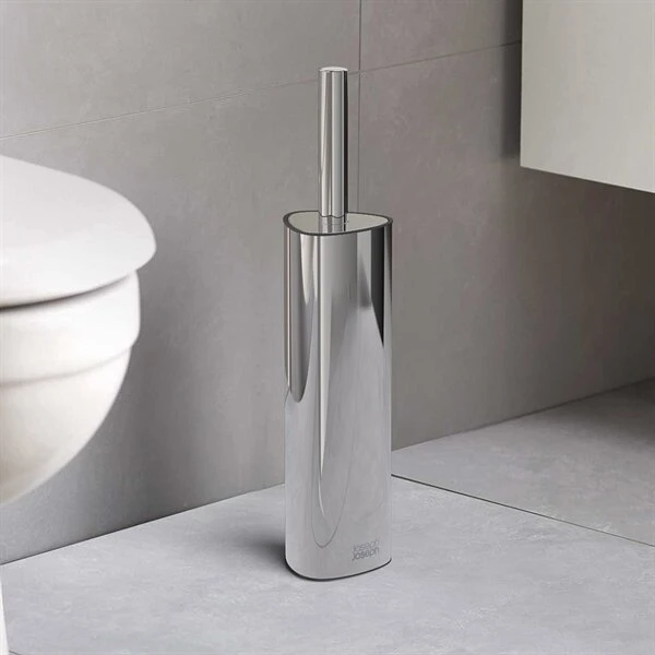 Joseph Joseph Flex 360 Toiletbørste LUX – Rustfrit stål