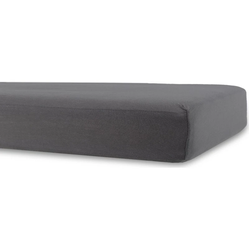 Stræklagen til barnevogn 36x98 cm – Antracit 100% bomuld