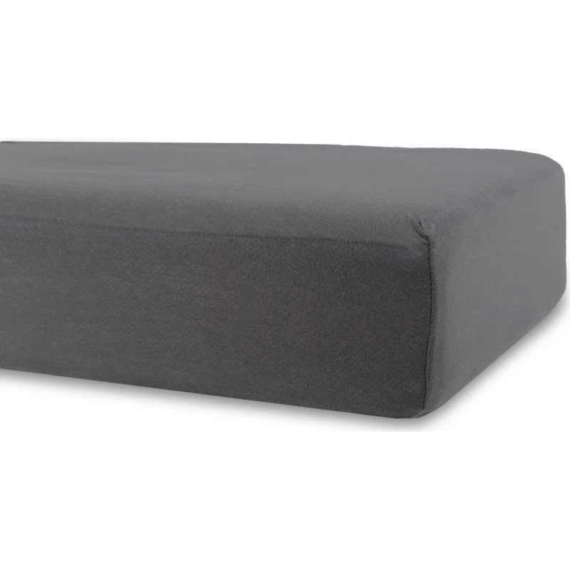 Stræklagen 70x140 cm Antracitgrå – 100% bomuld jersey