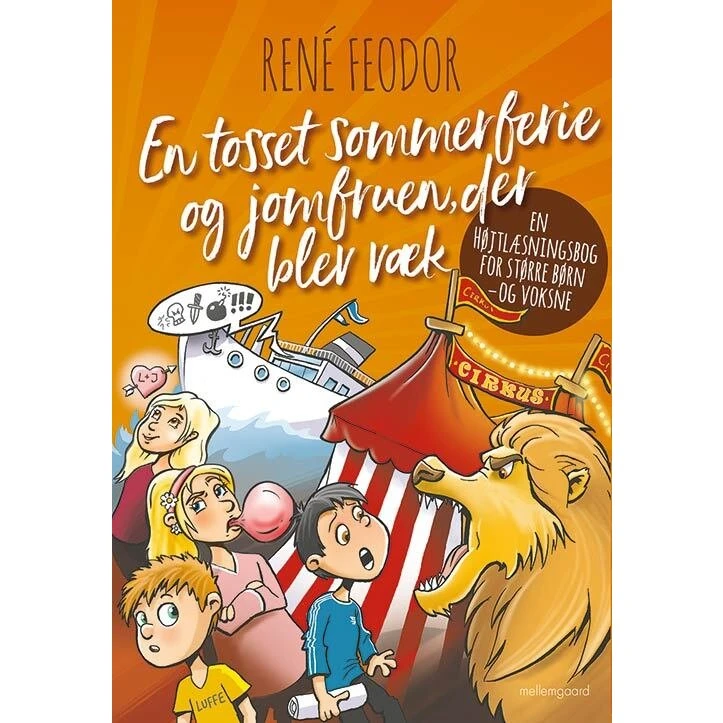 En tosset sommerferie og jomfruen, der blev væk - Lydbog