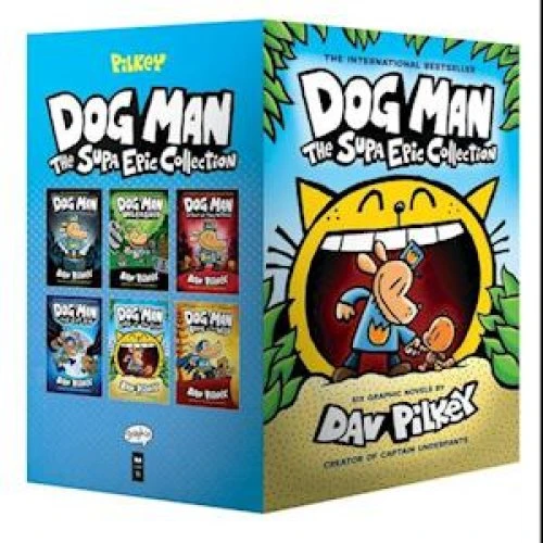 Dav Pilkey: Dog Man 1-6 The Supa Epic Collection