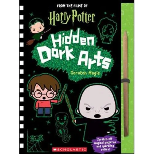 Scholastic Hidden Dark Arts - Scratch Magic Harry Potter Bog