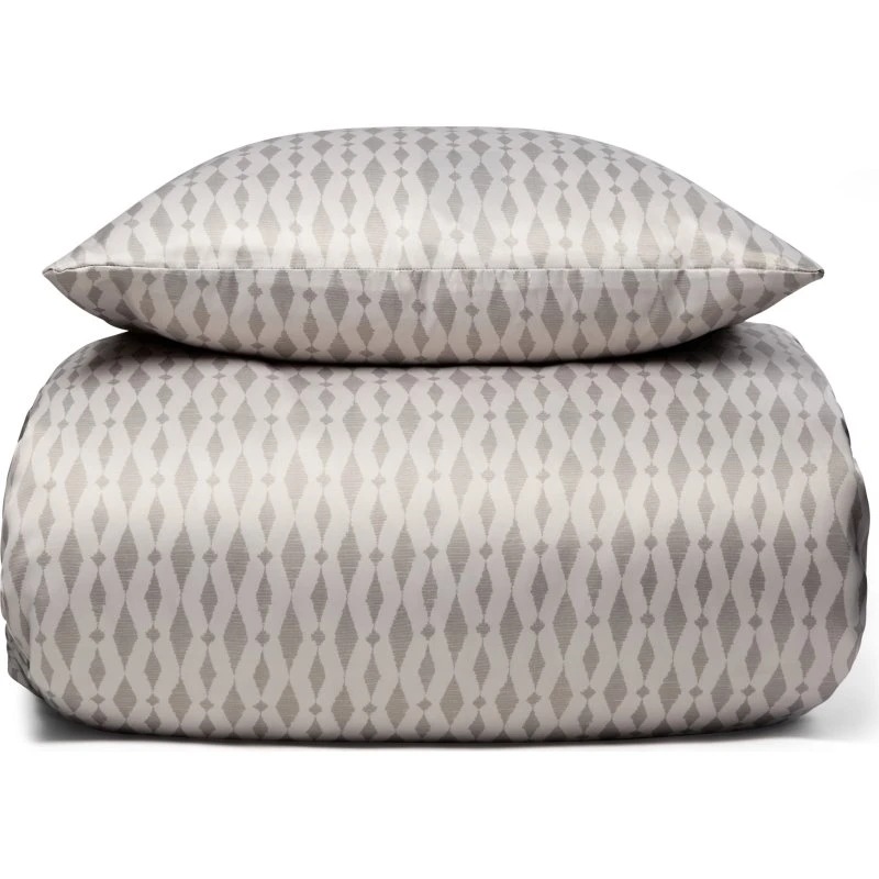 IN Style satin sengetøj 140x220 cm - sand mønstret