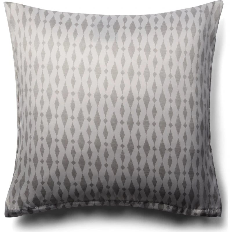 Satin pudebetræk 60x63 cm mønstret sand - IN Style