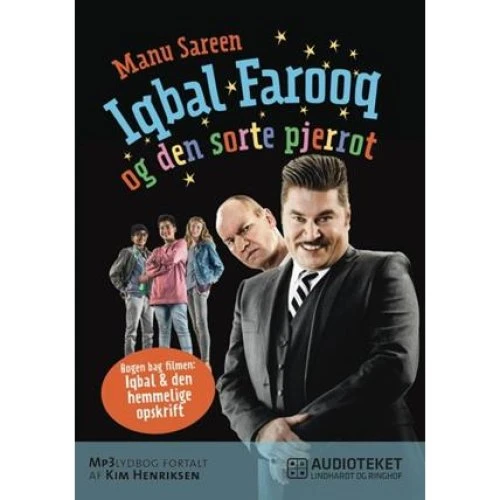 Iqbal Farooq og den sorte pjerrot - Manu Sareen (Lydbog)