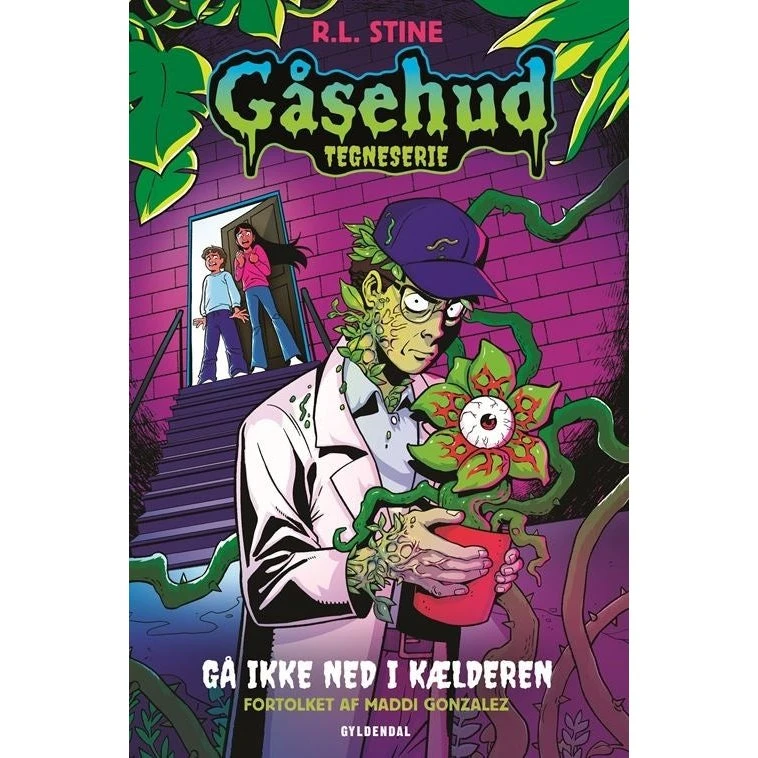 Gåsehud Tegneserie - Gå ikke ned i kælderen - R.L. Stine
