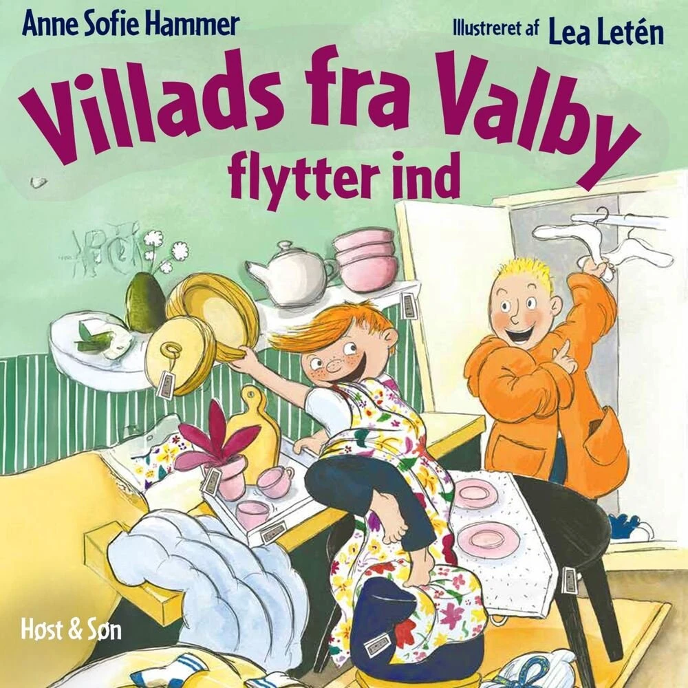 Villads fra Valby flytter ind - Anne Sofie Hammer (Lydbog)