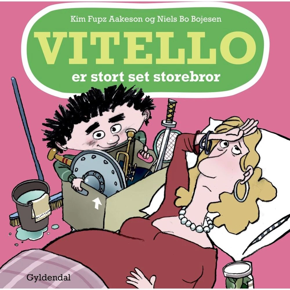 Vitello er stort set storebror - Lydbog af Kim Fupz Aakeson