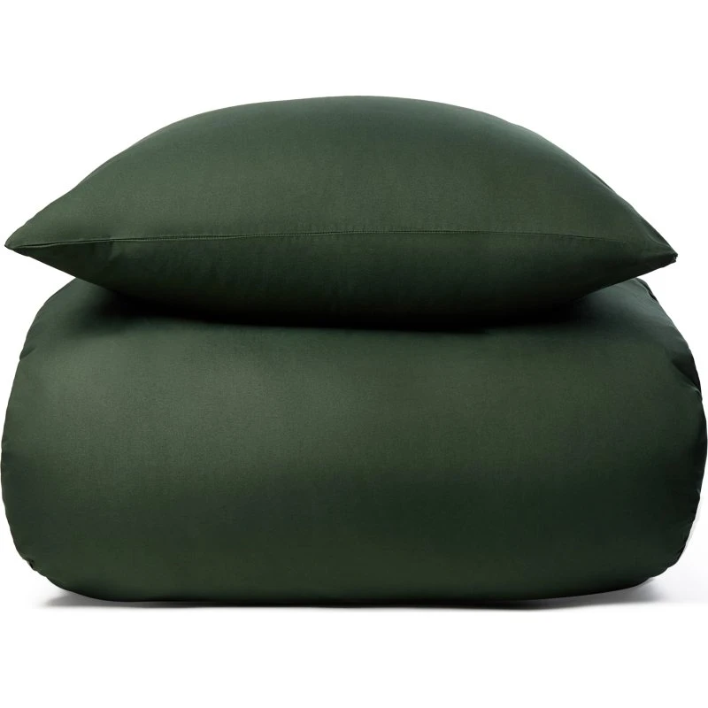 IN Style microfiber sengesæt 200x220 - mørkegrøn