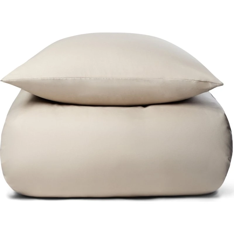 IN Style dobbelt sengetøj 200x220 cm - Beige microfiber