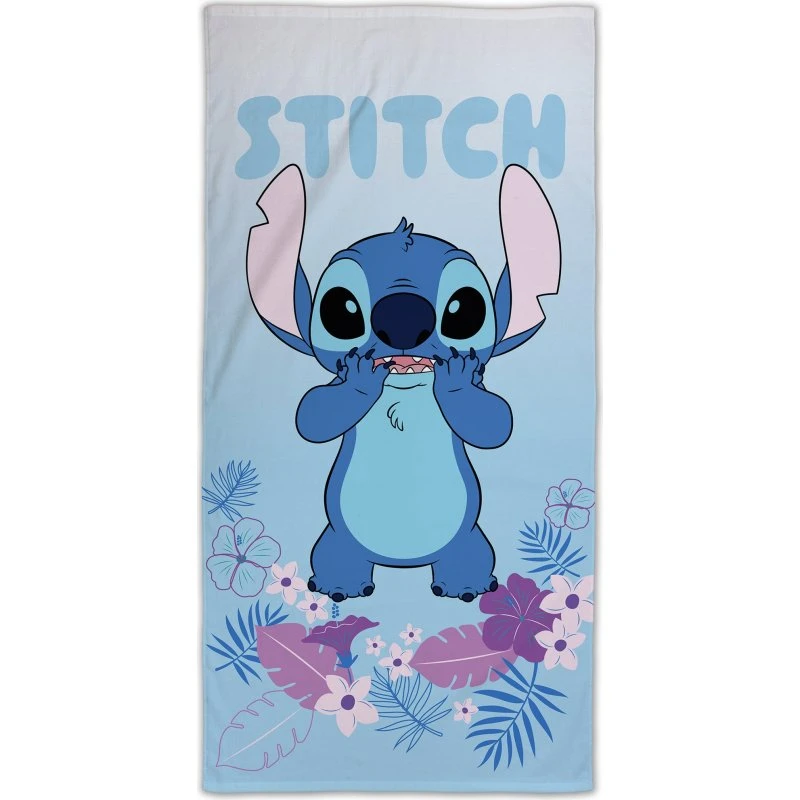 Stitch badehåndklæde 70x140 cm – 100% bomuld
