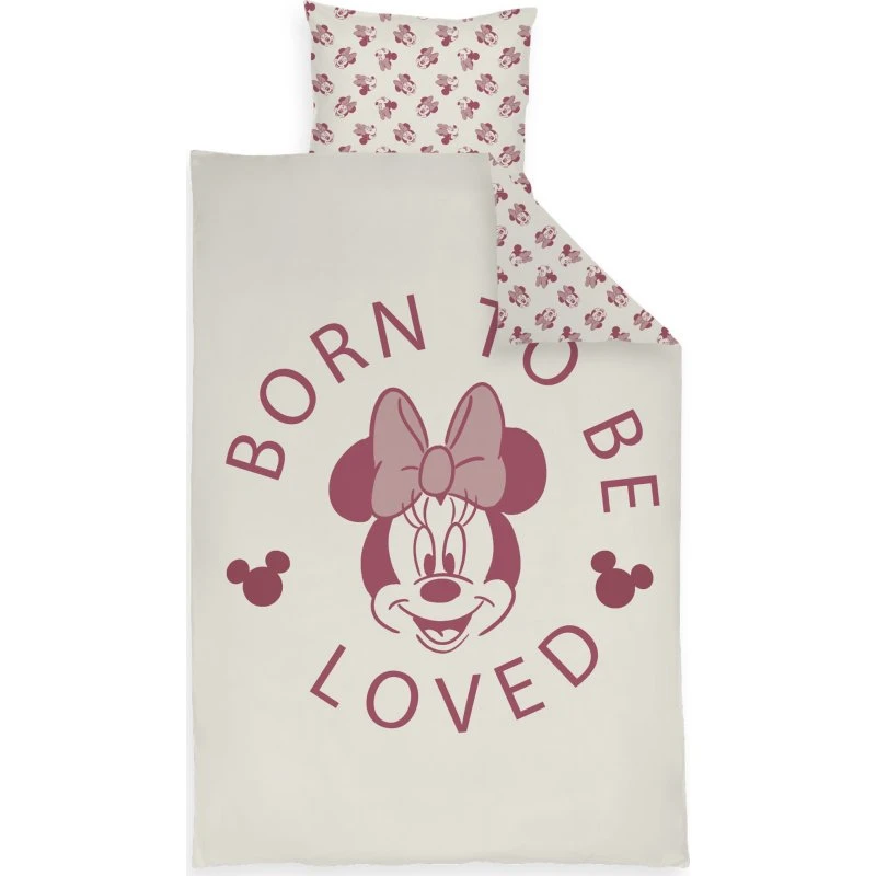Minnie junior sengetøj 100x140 cm – 100% bomuld