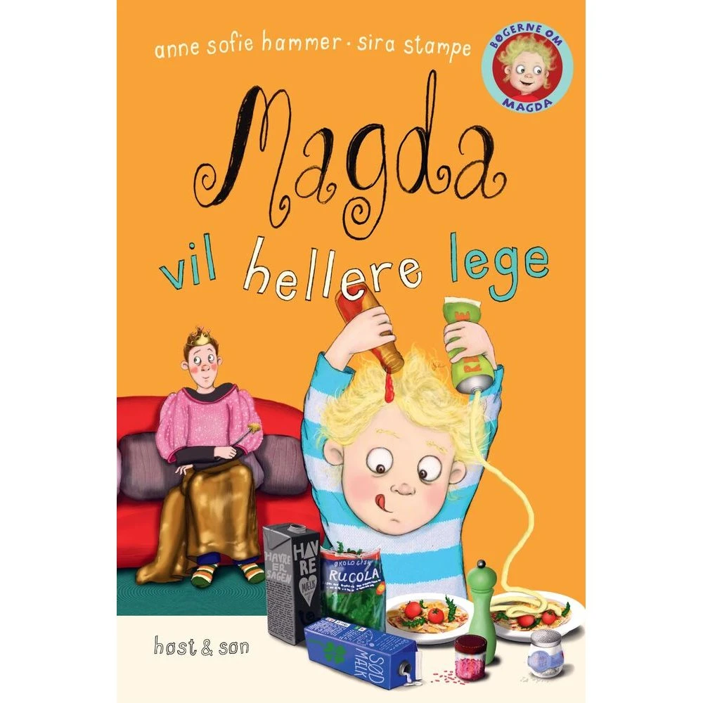Magda vil hellere lege - Anne Sofie Hammer (Lydbog)