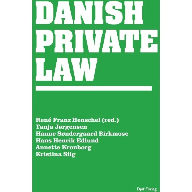 Danish Private Law - René Franz Henschel (Djøf Forlag)