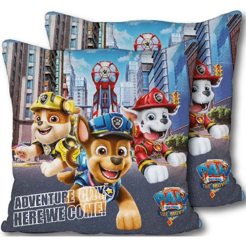 Paw Patrol pyntepude 40x40 cm – Marshall, Rubble & Chase