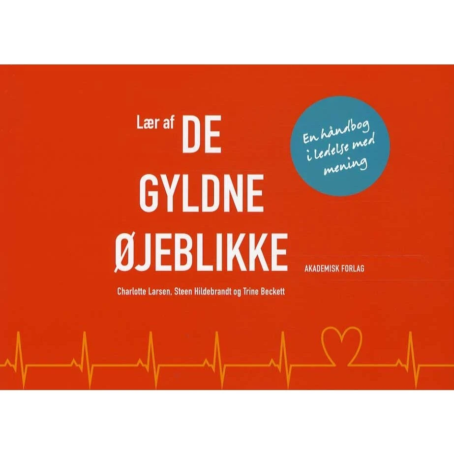 Lær af de gyldne øjeblikke - Charlotte Larsen - Bog
