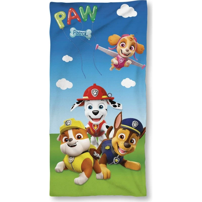 Paw Patrol badehåndklæde 70x140 cm – 100% bomuld