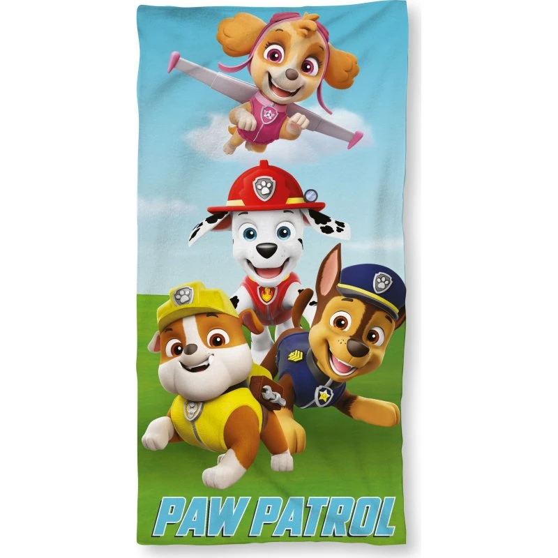 Paw Patrol badehåndklæde 70x140 cm – 100% bomuld
