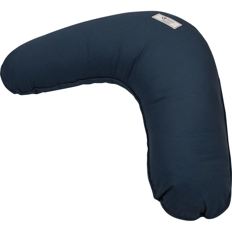 Ammepude Müsli 75x35 cm – Økologisk bomuld Solid Midnight