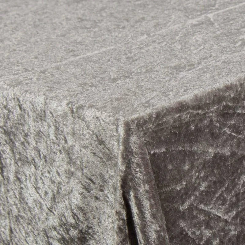 Grå velourdug 150 cm x 15 m – nervøs velour (Borg Living)