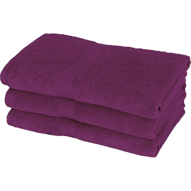 Egeria badehåndklæde 70x140 cm - Diamant Lilla