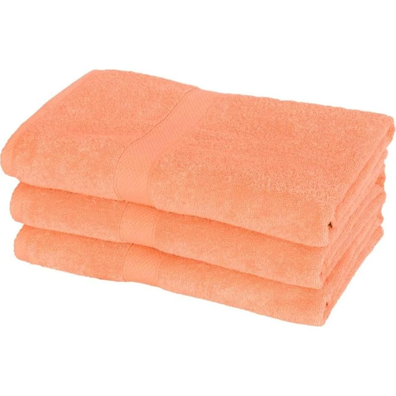 Egeria badehåndklæde 70x140 cm - Orange, 100% bomuld