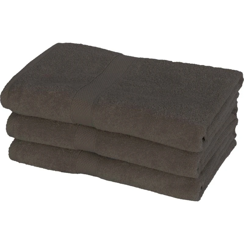 Egeria Diamant Badehåndklæde 70x140 cm – Antracit