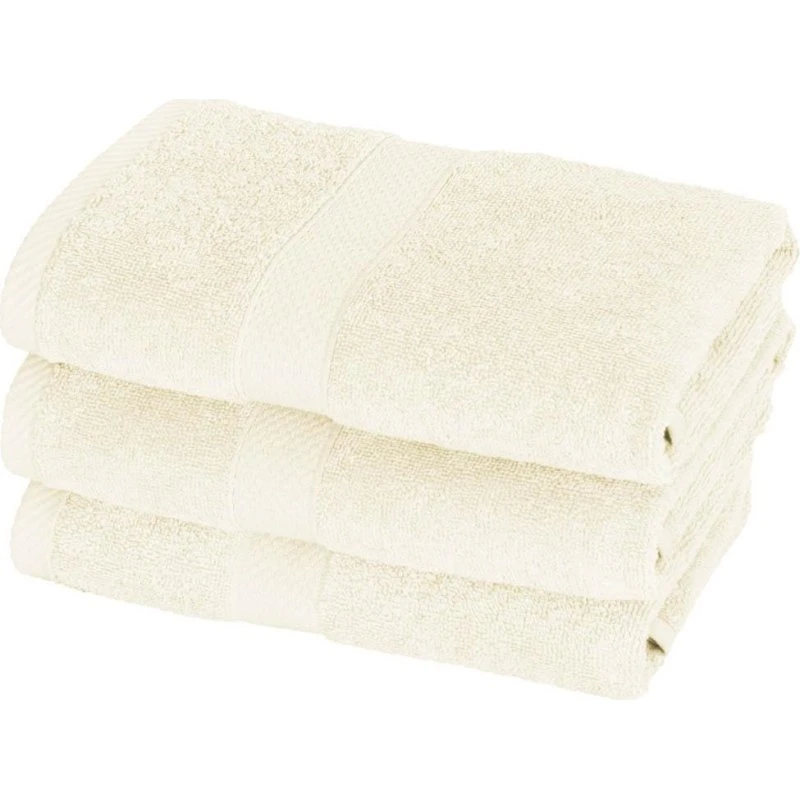 Egeria Diamant badehåndklæde 50x100 cm - Creme