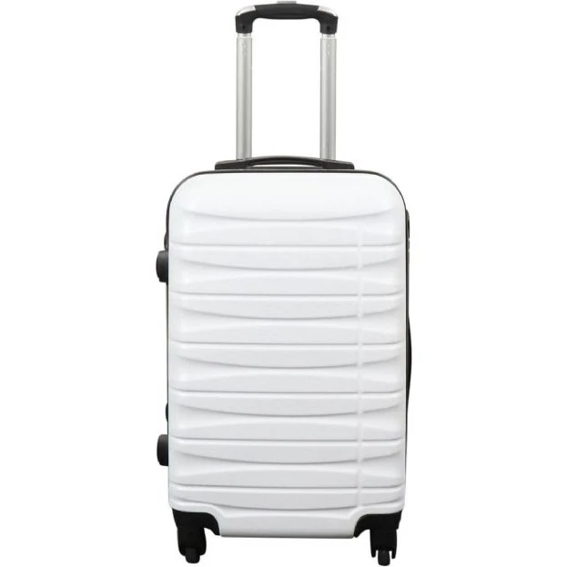 Kabinekuffert Hardcase 37L - Hvid, 4 hjul