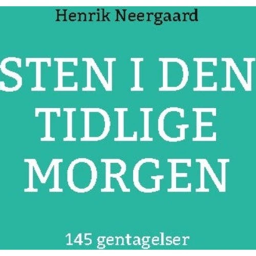 Sten i den tidlige morgen af Henrik Neergaard