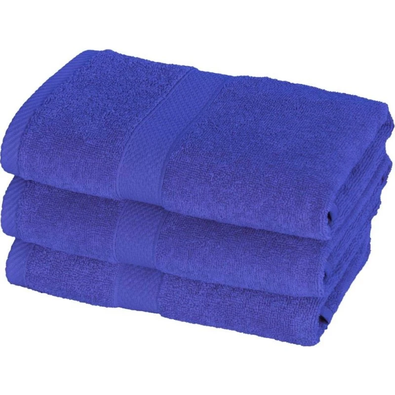 Egeria Diamant badehåndklæde 50x100 cm - Blå, 500 g/m²