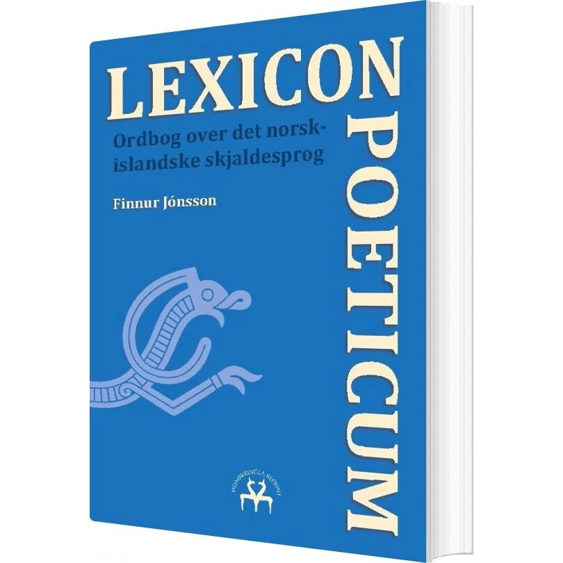 Lexicon Poeticum - Finnur Jónsson - Norsk-islandsk ordbog