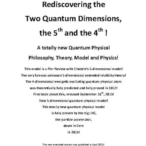 Rediscovering the Two Quantum Dimensions af J.e. Andersen