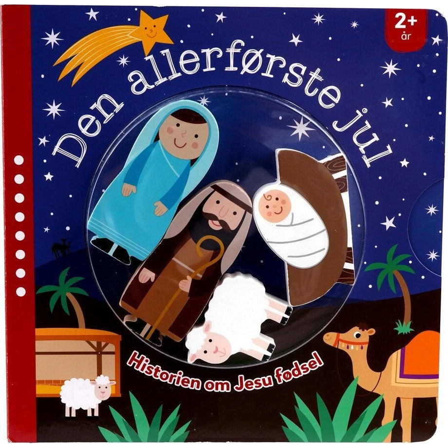 Den allerførste jul - Interaktiv billedbog med træfigurer