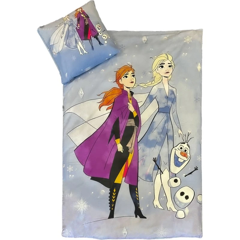 Frost (Frozen) børnesengetøj 140x200 cm – 100% bomuld