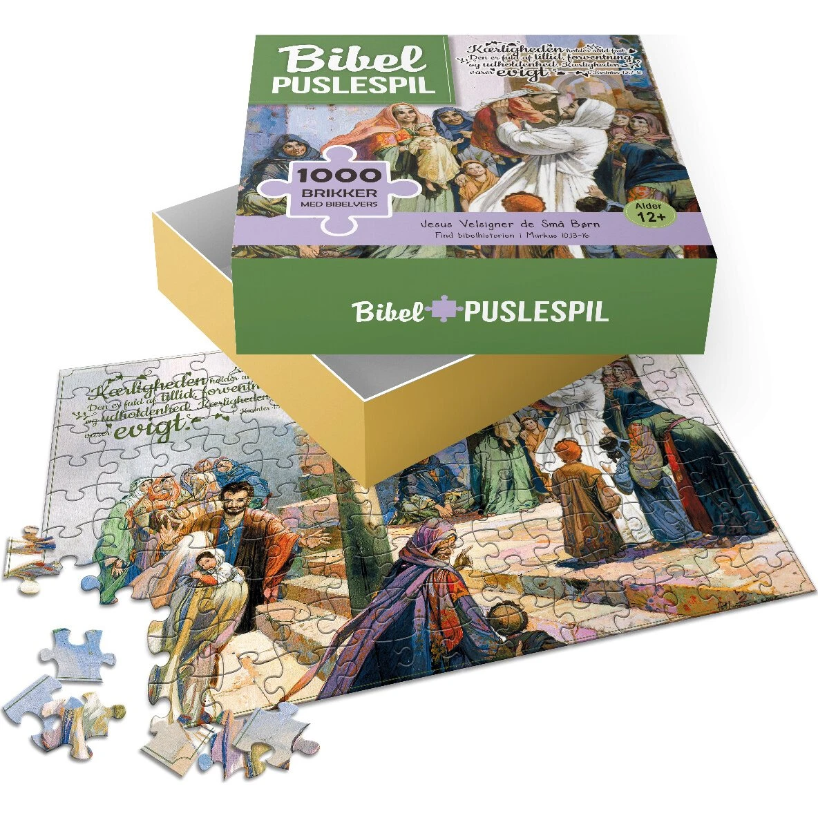 Scandinavia Bibel Puslespil: Jesus velsigner de små børn - 1000 brikker