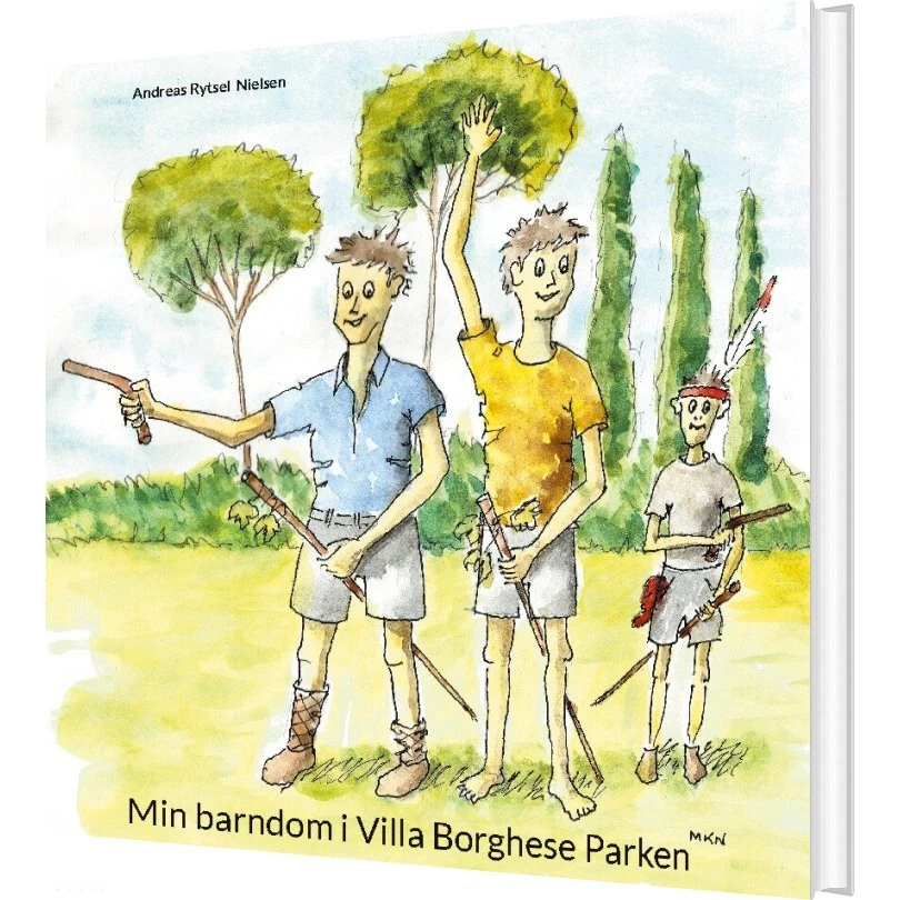 Min Barndom I Villa Borghese Parken - Andreas Rytsel Nielsen
