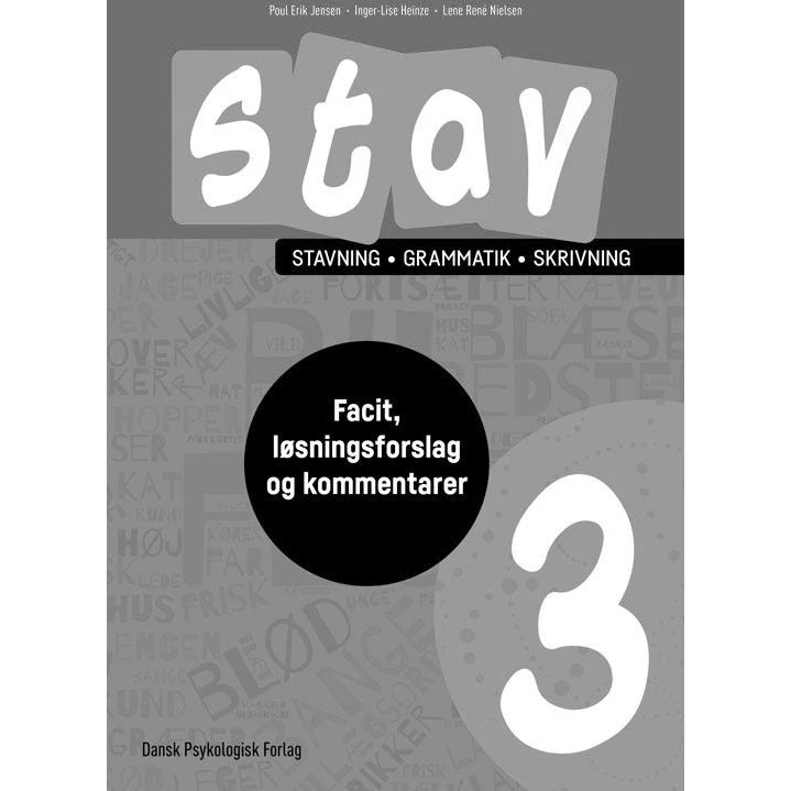 STAV 3 - Facit, løsningsforslag og didaktiske overvejelser