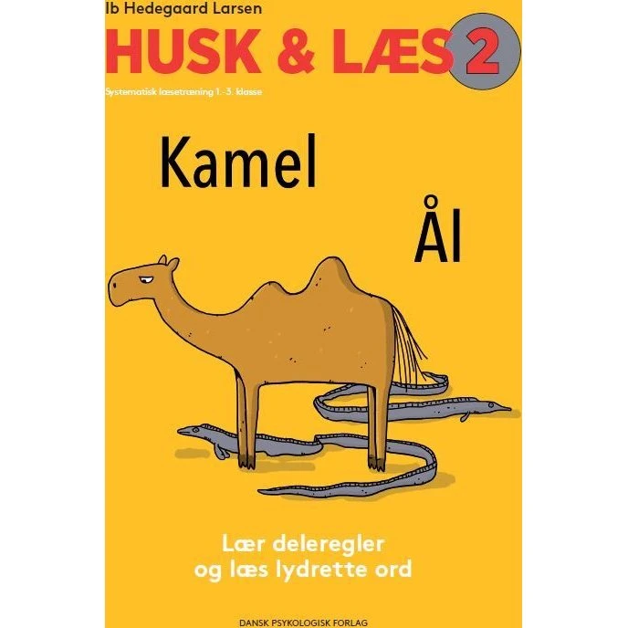 Husk & Læs 2: Deleregler og lydrette ord - Pakke med 5 stk.