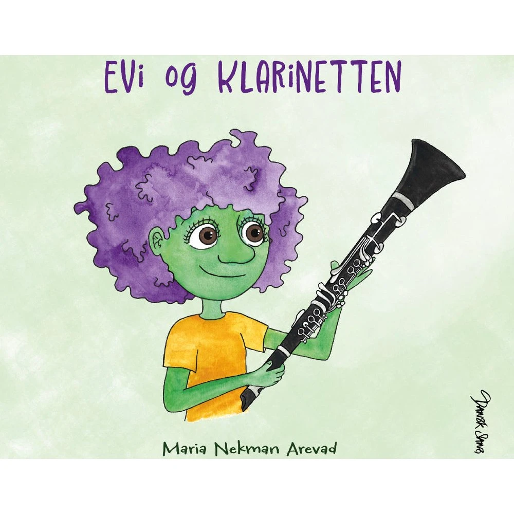 Evi og klarinetten - Billedbog til børn (2-4 år)