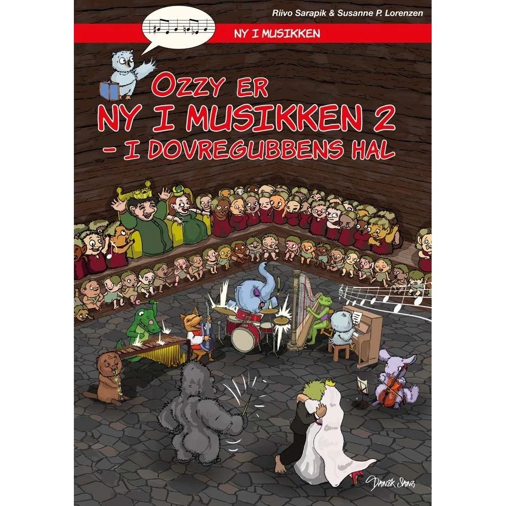 Ozzy er Ny i Musikken 2 - Tegneserie om musikteori for børn