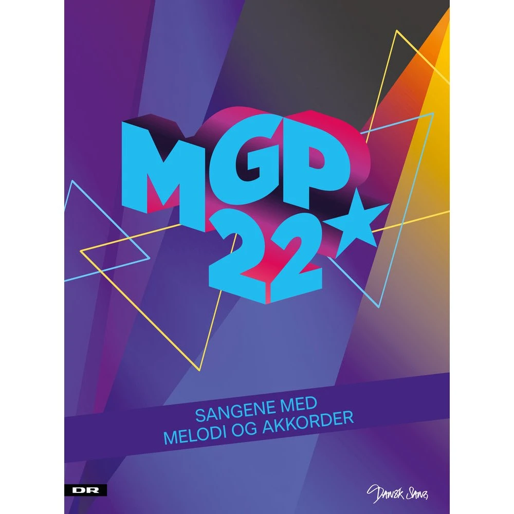 MGP 22 - Sangbog med alle 8 sange fra børnenes MGP 2022