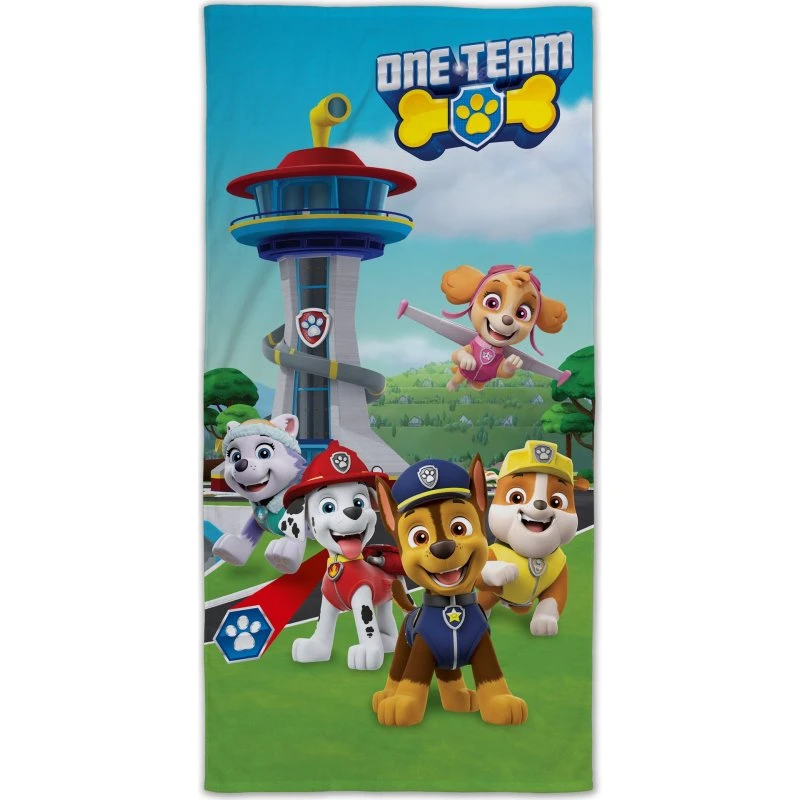 Paw Patrol badehåndklæde 70x140 cm – 100% bomuld