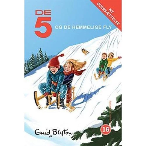 Enid Blyton: De 5 og de hemmelige fly - Lydbog