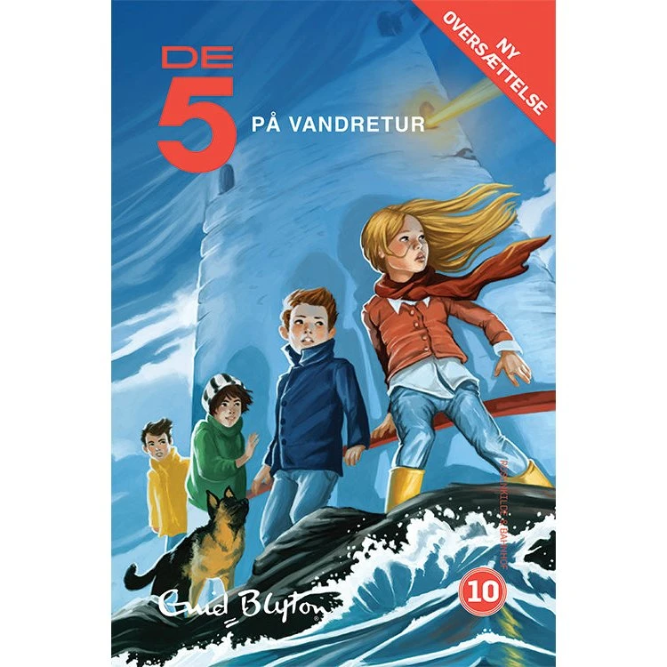 De 5 på vandretur - Enid Blyton (Lydbog)