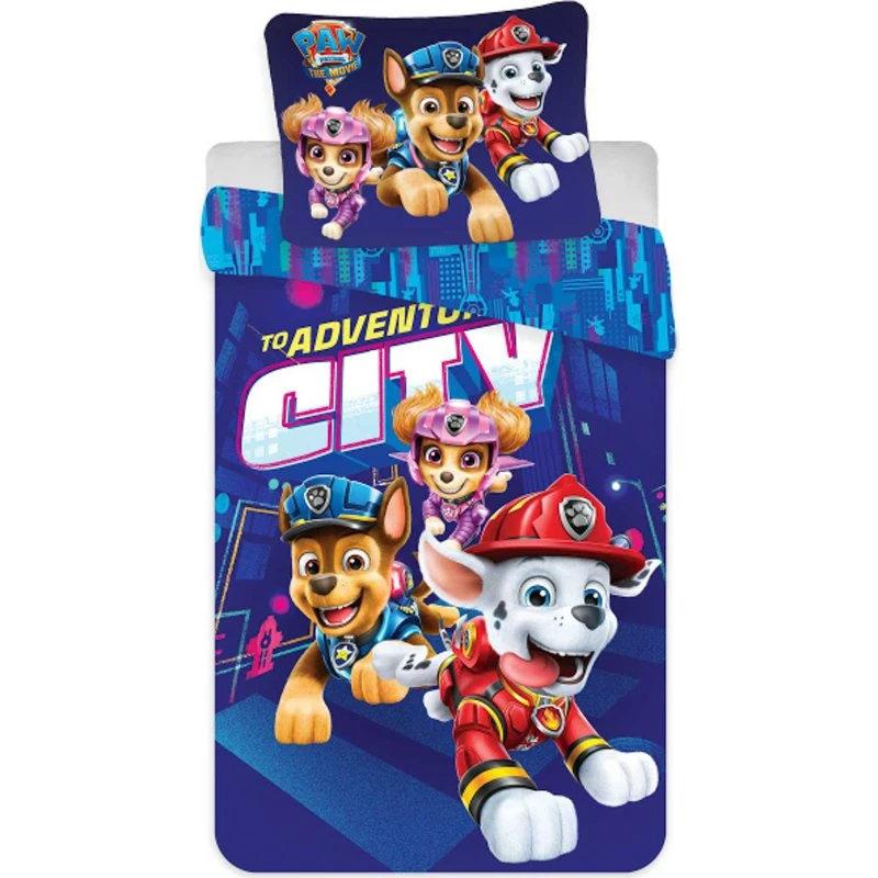 Paw Patrol børnesengetøj 150x210 cm – 100% bomuld