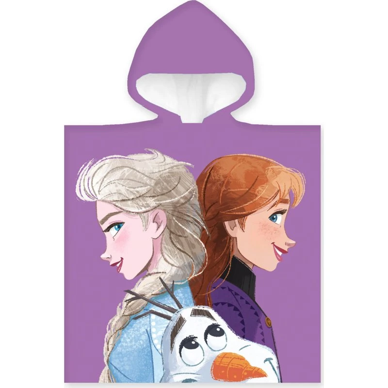 Badeponcho Frost - Anna, Elsa & Olaf 50x100 cm