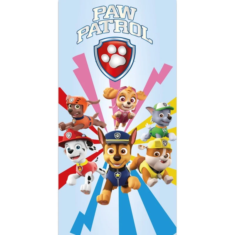 Paw Patrol badehåndklæde 70x140 cm – 100% bomuld